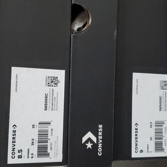 Converse CTAS LUGGED WINTER HI WOMEN'S SZ / 565005C - Picture 11 of 15